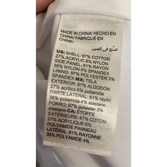 White House Black Market Women's Knit Dress Size 6 Lined Zip Up Sleeveless - Picture 8 of 9